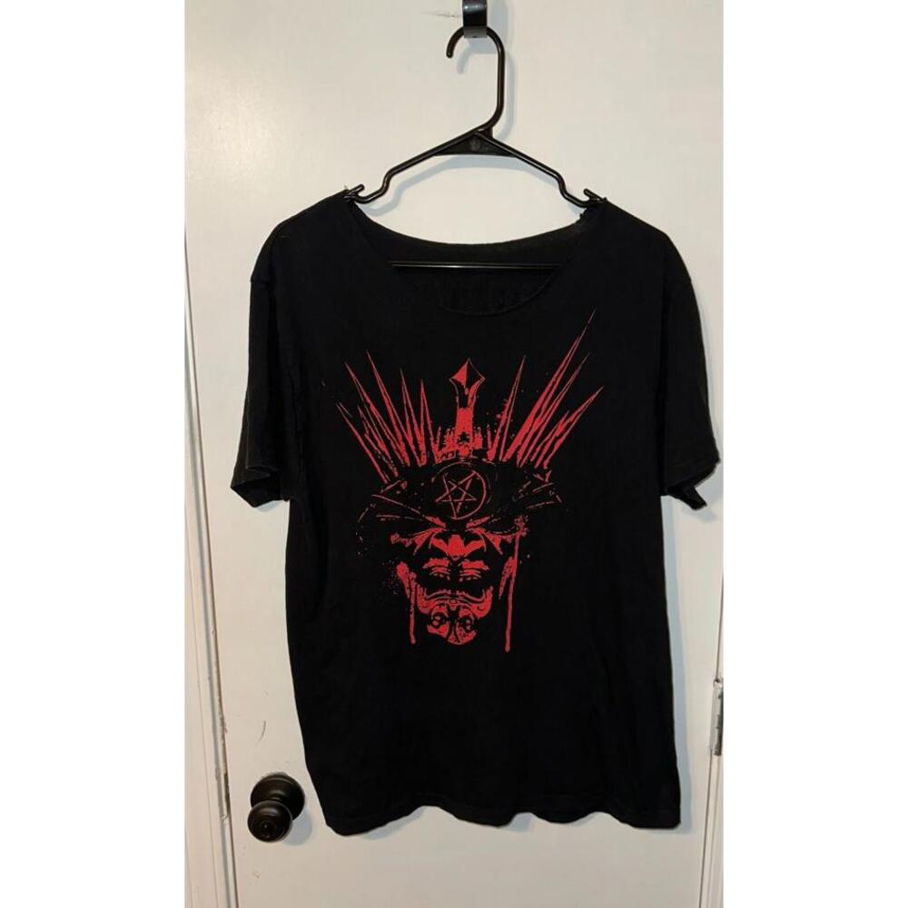 Motley Crue The Future Is Ours 2022 Stadium Tour Mens Large Black T Shirt READ